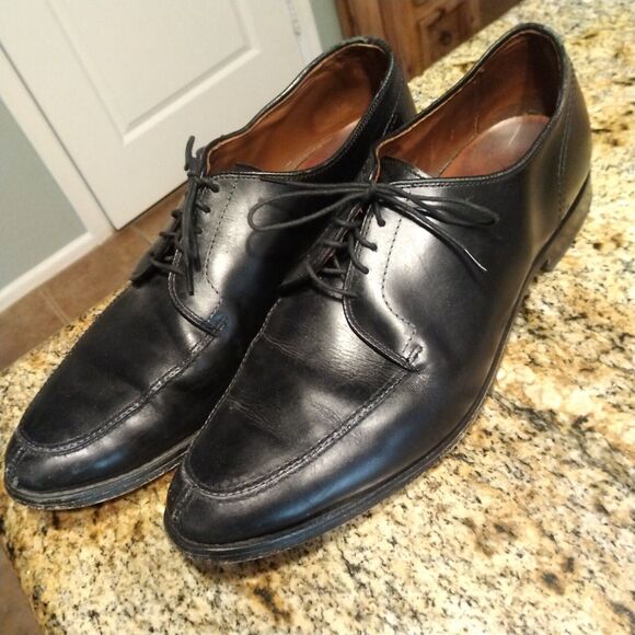 Allen Edmonds Lasalle Black Leather Dress Comfort Oxfords Men\'s Size 12 D main image 13